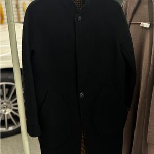 Rag & Bone Black Trench Coat Classic Style